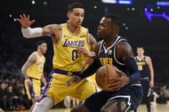 Kyle Kuzma, a gifted scorer and shooter, has made strides defensively, even at the center position.